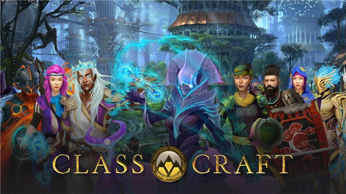 Image showing all kinds of Classcraft characters in a banner format.